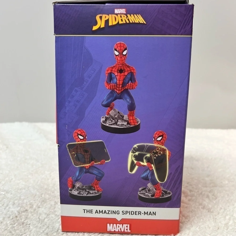 Exgpro Marvel Licensed Spider-Man Cable Guys Controller Holder & Phone Stand